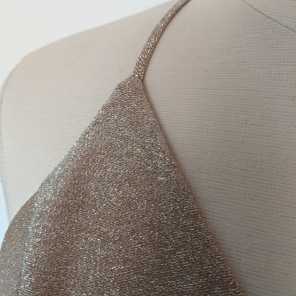 Party! Nude Shimmer Maxi Dress -Last one! - Picture 5 of 7